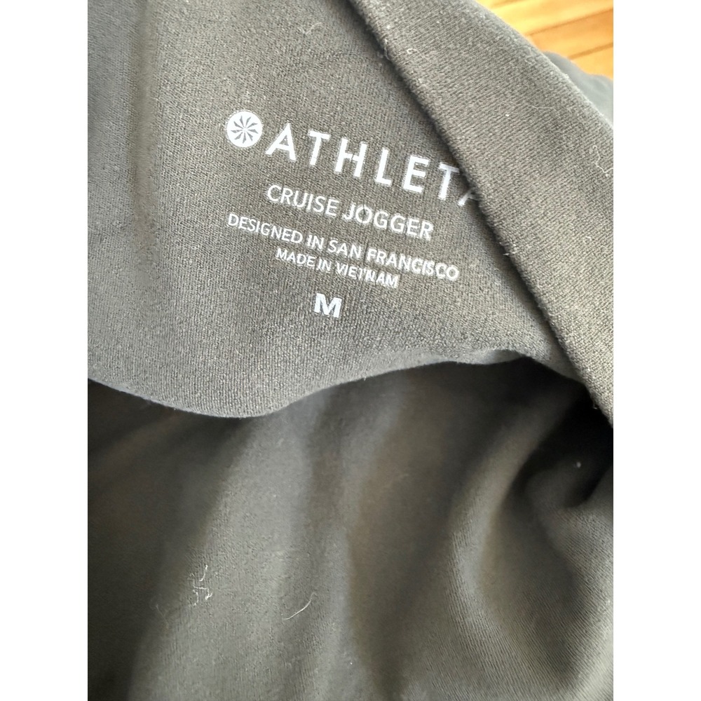 Athleta forest green cruise jogger soft comfort lounge wear athleisure yoga - Picture 3 of 6
